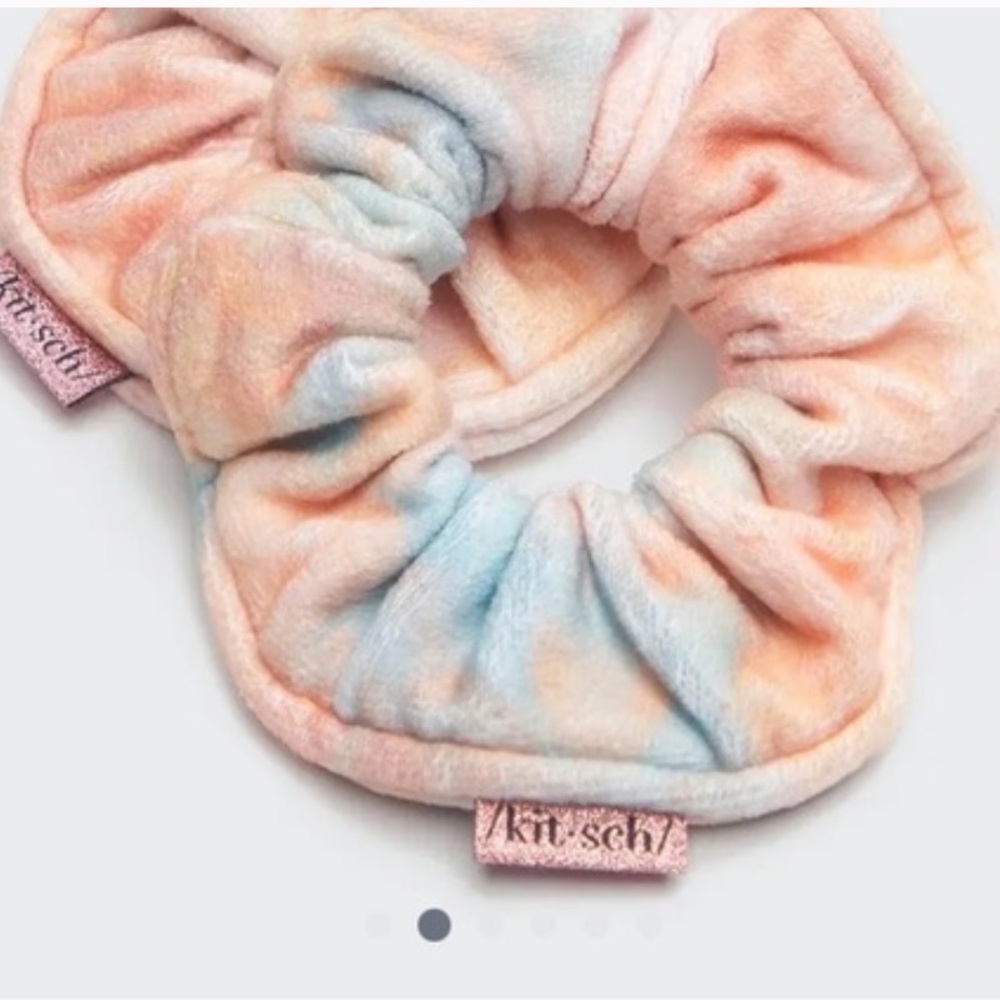 Kitsch Towel Scrunchie Two-Pack Sunset‎ Tie Dye
